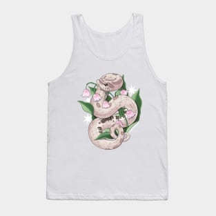 Lavender Hognose Snake with Lily of the Valley Tank Top